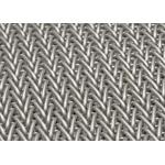 Super 304 Stainless Steel Herringbone Mesh Belt For Snake Food Process for sale