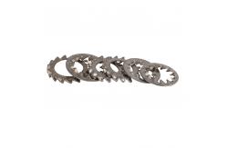 China Din6798 External Teeth Serrated Lock Washers Machine Accessories Metric Toothed Lock Washers supplier