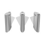 Baffle Gate Flap Barrier Face Recognition Turnstile Elegant Gate Access Control System for sale