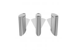 China Baffle Gate Flap Barrier Face Recognition Turnstile Elegant Gate Access Control System supplier
