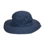 Plain Pattern Outside Fisherman Bucket Hat With String Mix Panels Style for sale
