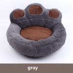Teddy Dog Sleeping Pad Bear Paw Short Plush Pet House Bed