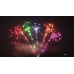 Salute Pyrotechnics Customized Chinese Display Cake Fireworks 200 Shots for sale