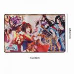 OEM Mtg Board Game Playing Mat Fabric 2mm Full Printing Surface Handling for sale