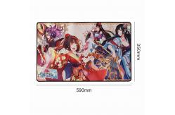 China OEM Mtg Board Game Playing Mat Fabric 2mm Full Printing Surface Handling supplier