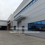 Industrial Mobile House Two Story Workshop Sandwich Panel Fabricated H Beam Building Construction Light Warehouse Frame Prefab Steel Structure for Commercial for sale