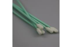 China SGS certificated 165mm 6.6 Long Handle Cleanroom Sponge Cleaning Swabs supplier