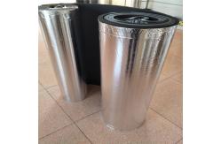 China 20mm Polyethylene Rubber Foam Insulation Sheets Roll With Aluminium Foil supplier