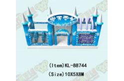 China Inflatable Snow Land With Sand And Ball Pool Kids Playground supplier