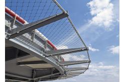 China Webnet Flexible Balustrade Architectural Wire Mesh 7*7 For Bridge Stairway supplier