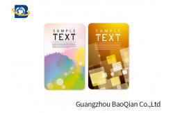 China VIP Card Lenticular Card Printing PET / PP Material 3D Lenticular Flip Effect supplier