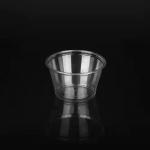Restaurants 4oz 70mm Biodegradable PLA Sauce Cup for sale