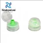 PE Sport Plastic Screw Flip Top Caps For Drink Water Beverage Bottles for sale