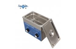 China 120W Metal Ultrasonic Cleaner 3L Ultrasonic Cleaner For Electronic Components supplier