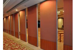 China MDF + Aluminum Sound Proofing Movable Folding Internal Doors for Banquet Hall supplier