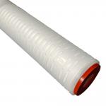 10 Inch Length PP Pleated Filter Construction Pleated Max Operating Temperature 82C for sale