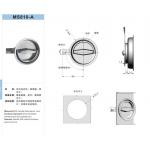Circular Turning Truck Box Lock Swing Silver Garage Door Handle Lock