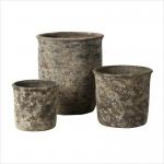 Custom Color Flower GRC Planter Pots For Indoor Outdoor Garden Landscaping for sale