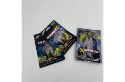 China 240microns Resealable Zipper Mylar Plastic Pouch For Gummy Sour Candy supplier