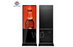 China Super Slim LCD Commercial Digital Signage In High Definition Resolution 2K supplier