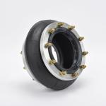 Single Rubber Convoluted 280126H-1 Air Rubber Bellow for Controlling Vibration for sale