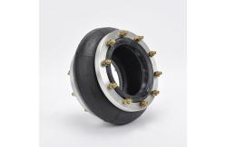 China Single Rubber Convoluted 280126H-1 Air Rubber Bellow for Controlling Vibration supplier