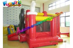 China Mickey Mouse Inflatable Bounce Houses , Small Jumping Castle With Repair Kit supplier