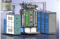 China Ceramic Tiles Titanium Nitride Coating Machine , Cathodic Arc Tin Plating Machine supplier