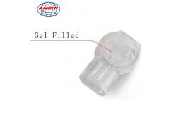 China 3M Standard UR HJKT3 Red Gel Filled Telephone Lock Joint Wiring Connector supplier