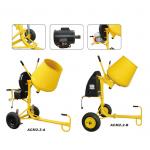 Steel Material Building Concrete Mixer 1.0mm Gas Cement Mixer for sale