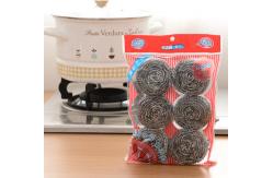 China SS410 Household Washing SS Scrubber Rust Resistant Removal Of Stubborn Stains supplier