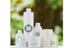 China Custom Empty PLA Biodegradable Plastic Bottles Cosmetic Shampoo Packaging supplier