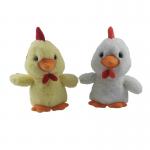 23cm 9.06 In Easter Plush Toy Polish Chicken Stuffed Animal With Sound for sale