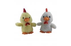 China 23cm 9.06 In Easter Plush Toy Polish Chicken Stuffed Animal With Sound supplier
