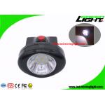 2.8 Ah Cordless LED Mining Headlamp With Black Color Light Weight for sale