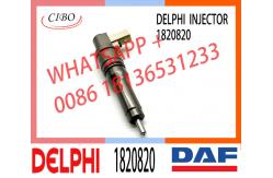 China High Quality Diesel Engine Fuel Injector 1820820 Fuel Injector Assembly BEBJ1A00201 supplier