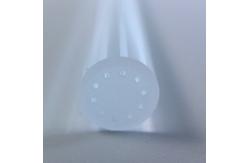 China Customizable High Purity Quartz Glass Porous Quartz Tube Quartz Capillary Circular Tubing supplier