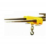 Pivoting Adjustable Hoist Forklift Jib Boom Crane 6000 Lb Lift Capacity Forklift Jib Crane Attachment for sale