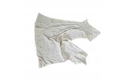 China Strong Absorbency 100kg/Bale 30cm White T Shirt Rags supplier