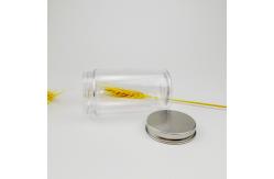 China ISO9001 Sliver Aluminum 31mm Plastic Screw Cap Jars supplier