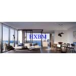 ISO9001 12A Glass Aluminum Sliding Doors Electrophoresis Double Glazed for sale