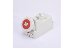 China 63A IP44 Mechanical Interlock Contactor Switch Sockets supplier