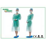 ISO13485 Non-Sterile Medical Disposable PP+PE Isolation Gown With Customized Weight for sale