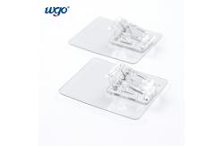 China Self Adhesive Mounted Removed No Trace Leave Adhesive Clips Hook Clamp supplier