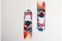 China 3D Printed Sublimation Custom Print Socks DTM Ground supplier