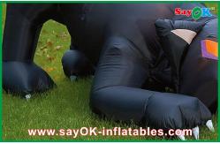 China Customized Inflatable Holiday Decorations Airblown Inflatable Black Cat supplier