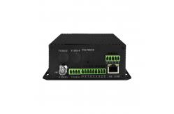 China Bidi Data Dry Contact Analog Video Fiber Converter RS232 RS485 Rack Mounted DC12V supplier