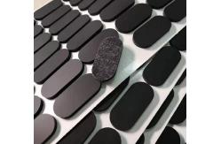 China Curved Silicone Rubber Feet Pads With 3M Backing PSA Adhesive supplier