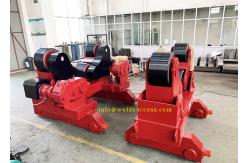China 60Tons Self Aligning Pipe Welding Rollers, Automatic Travaling Tank Turning Rolls Rotator supplier