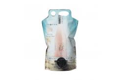 China Custom Aseptic 5L Wine Dispenser k Paper Bag With Valve supplier